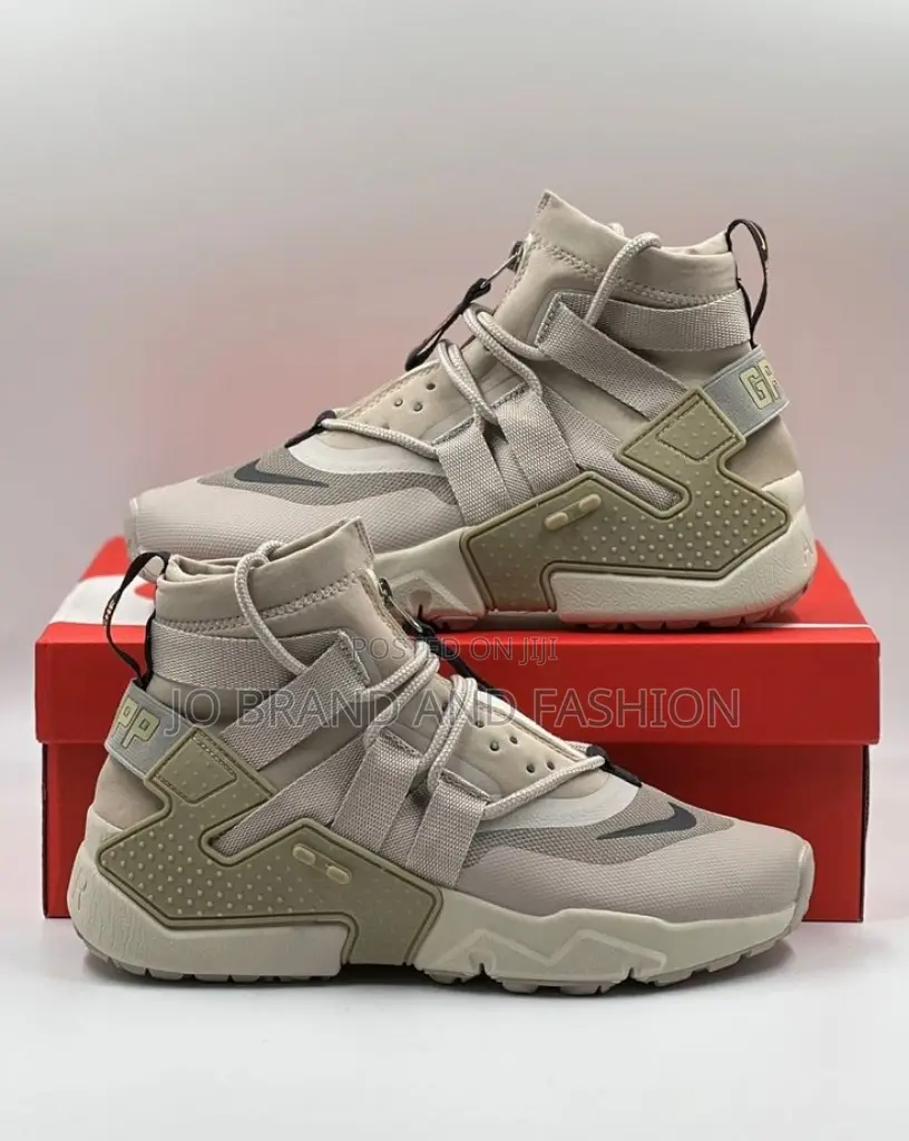 Nike #Huarache #Grip "#Beige" #High Master Quality Shoes