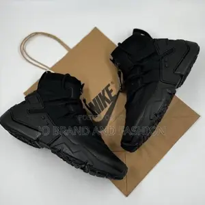 Nike Huarache #Grip "Triple Black" High Master Quality Shoes