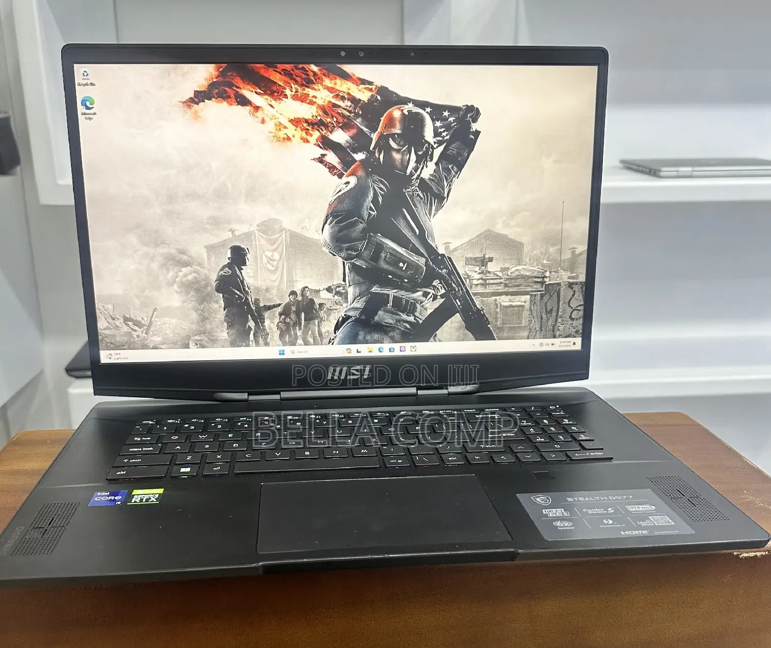 New Laptop MSI Stealth GS77 16GB Intel Core i9 SSD 1T