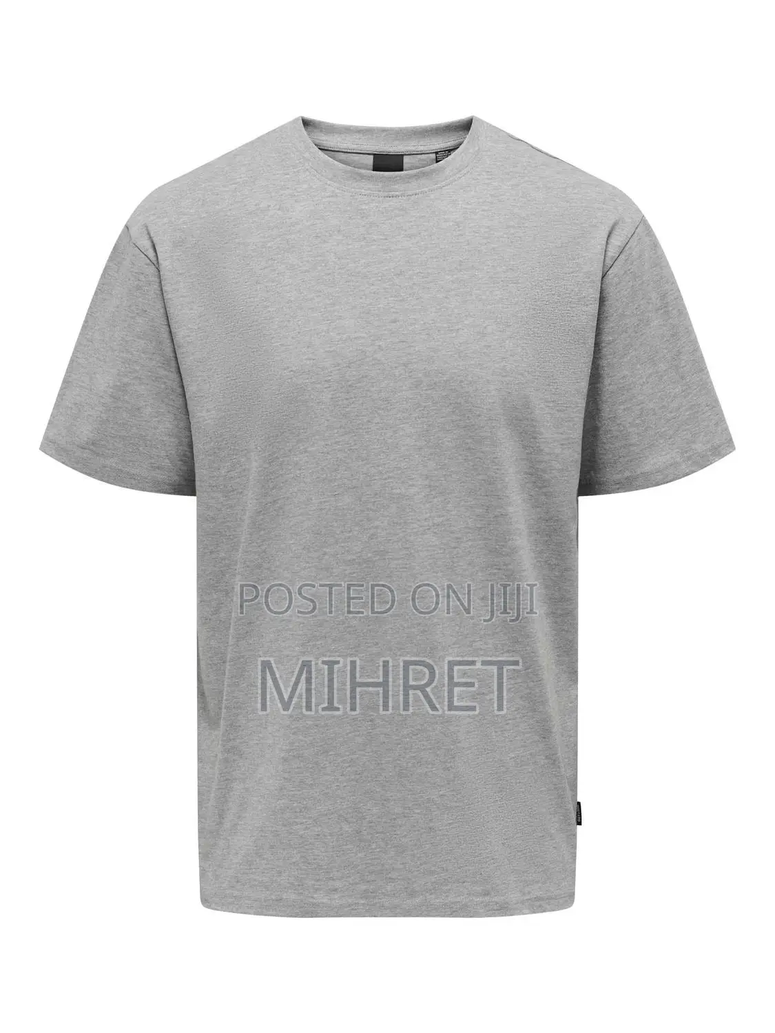 Light Silver Colour T-Shirt