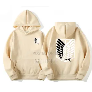 Black and Cream Colour Hoodies