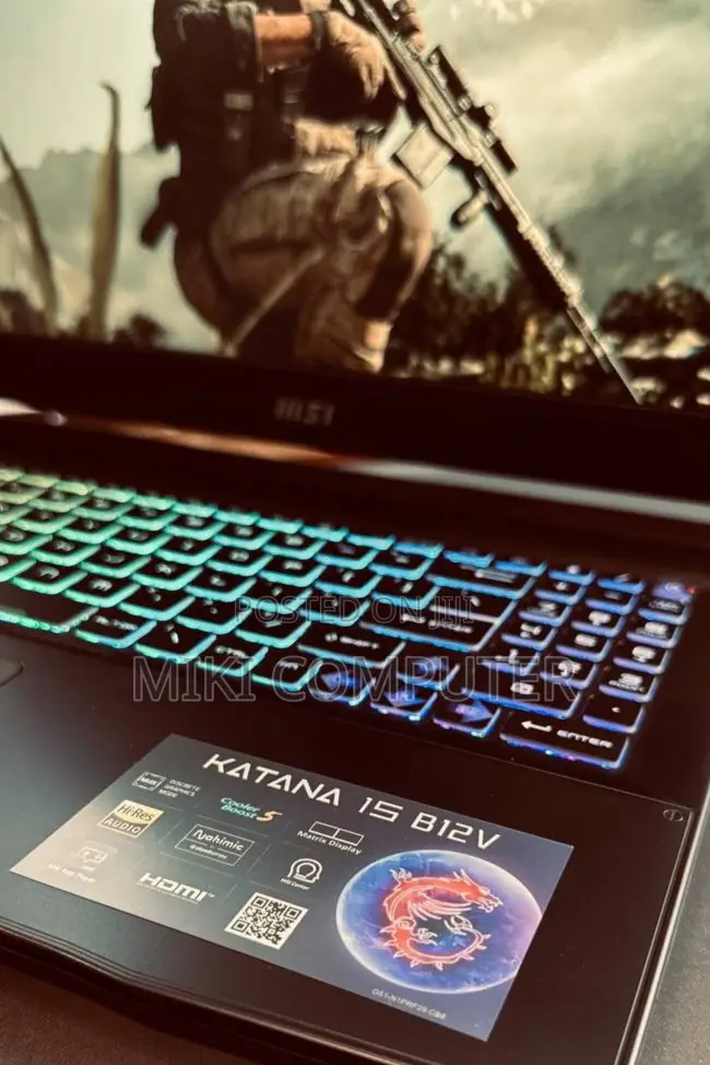 New Laptop MSI GF63 16GB Intel Core I7 SSD 512GB