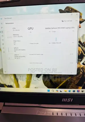 New Laptop MSI GF63 16GB Intel Core I7 SSD 512GB