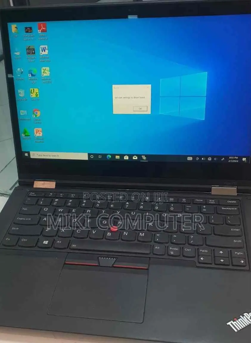 New Laptop Lenovo ThinkPad Yoga 370 8GB Intel Core I5 SSD 512GB