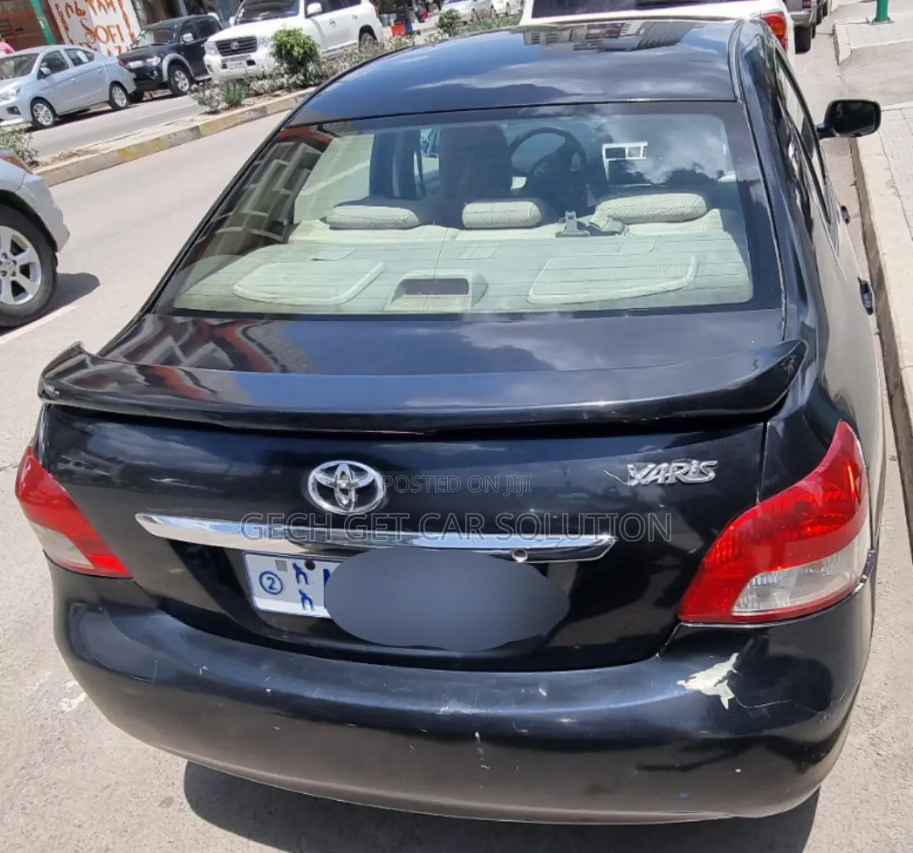 Toyota Yaris 2008 Black