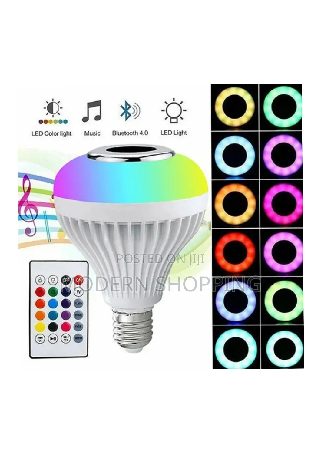 Led Music Light Bulb