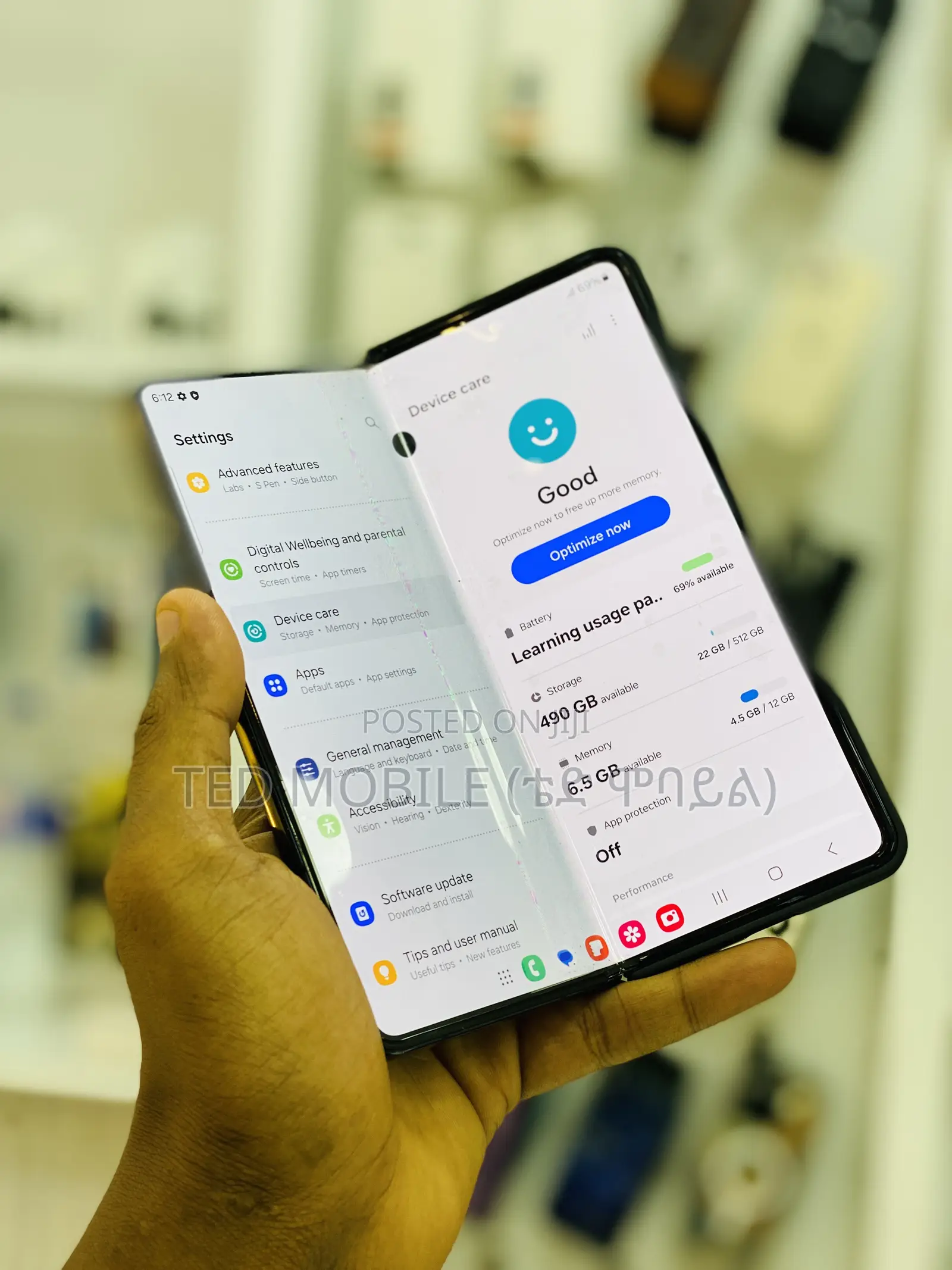 Samsung Galaxy Z Fold4 512 GB Black