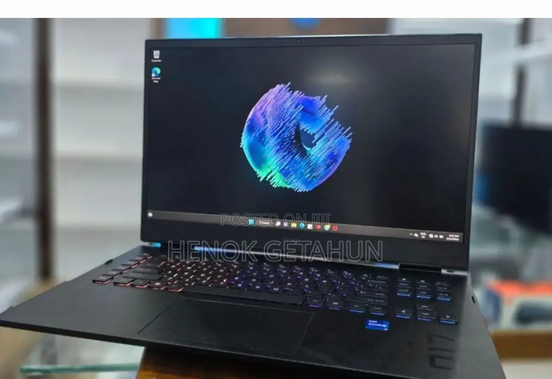 New Laptop HP Omen 17 16GB Intel Core I7 SSD 1T