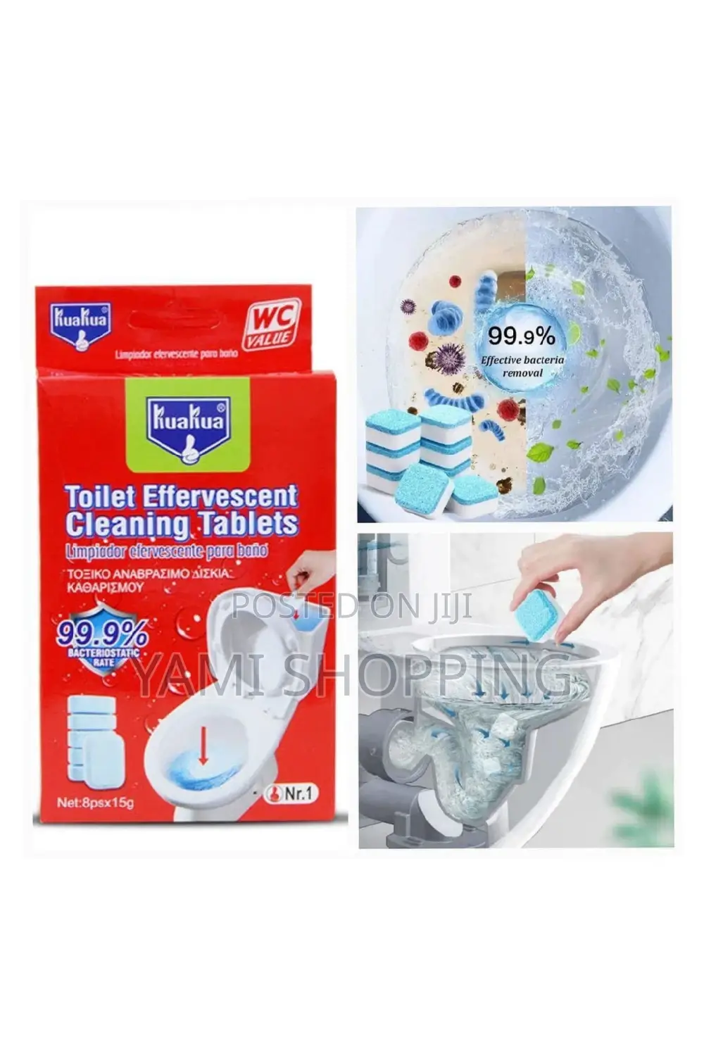 Toilet Effervescent Cleaning Tablet