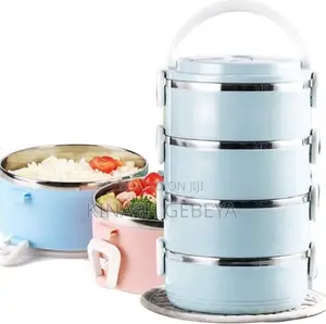 Photo - 4 in 1 Stainless Steel Lunch Box