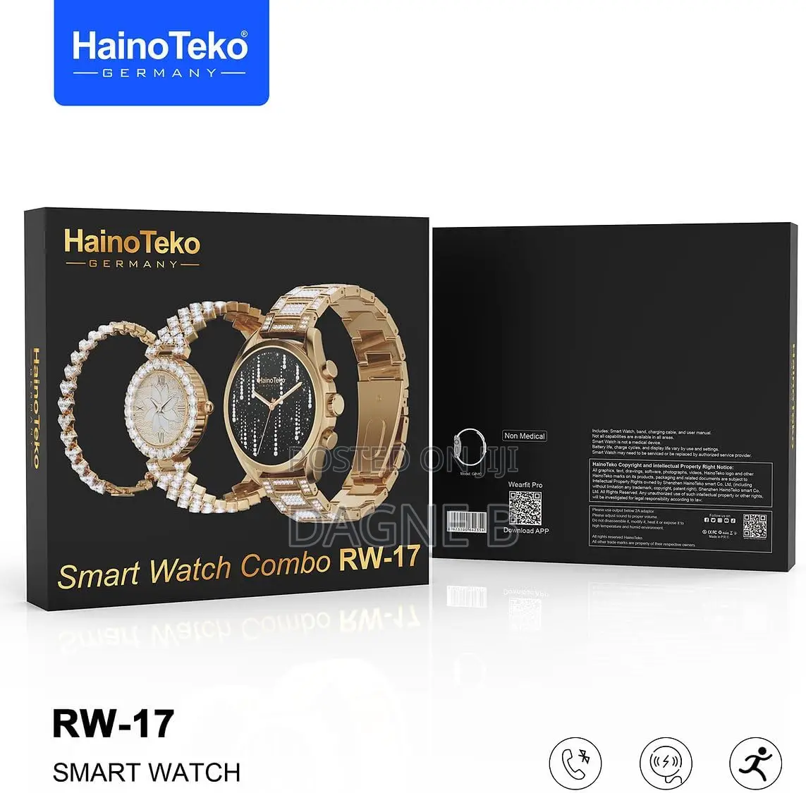 Haino Teko Germany RW-17 Smart Watch for Ladies