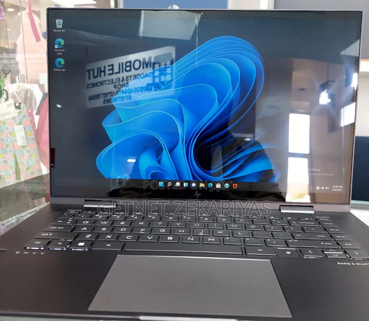 New Laptop HP Envy 15 16GB AMD Ryzen 7 SSD 512GB