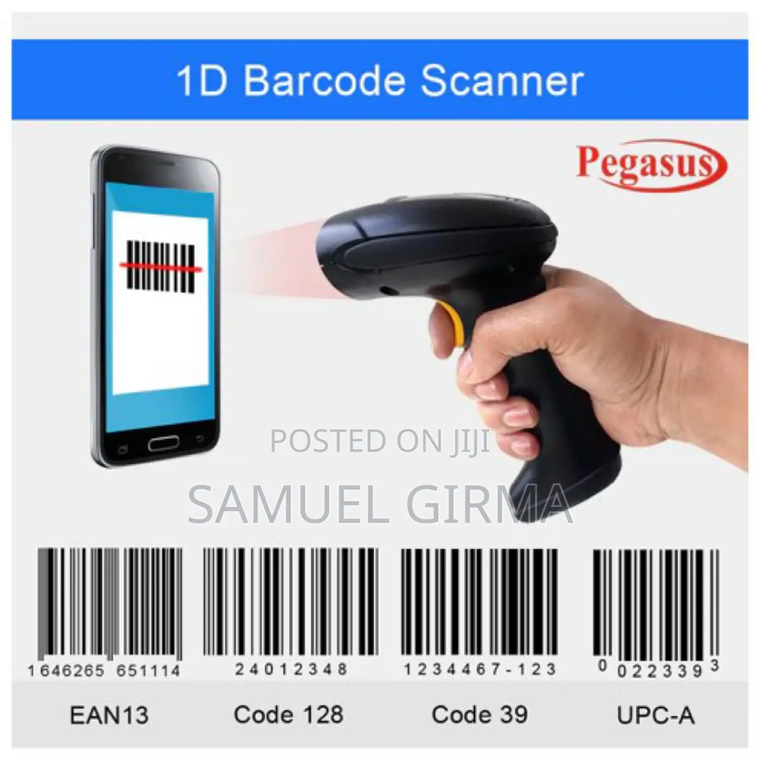 ~1D Pagasus Bar Code Scanner