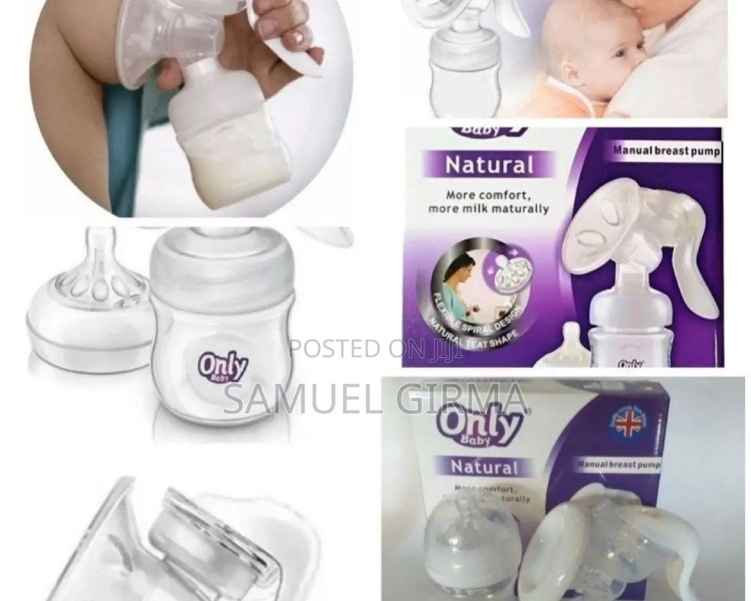 ~Only Baby Manual Breast Pump