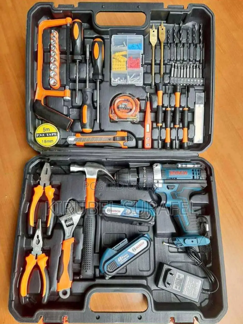 Bosch Rechargeable Drill With Accessories 48V