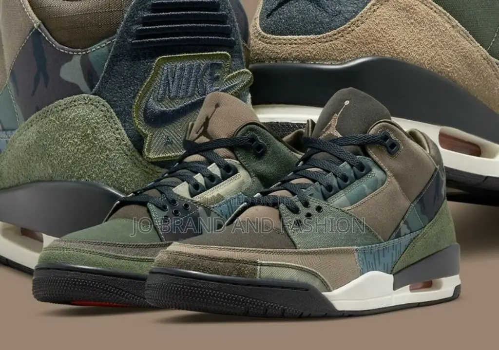 Air #Jordan 3 #Retro "#Patchwork #Camo" #High Quality Shoes