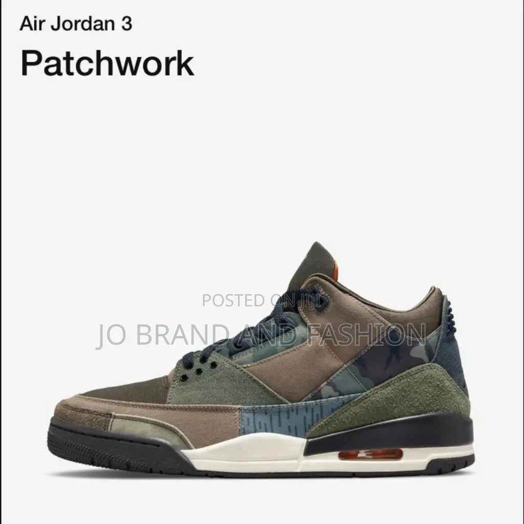 Air #Jordan 3 #Retro "#Patchwork #Camo" #High Quality Shoes