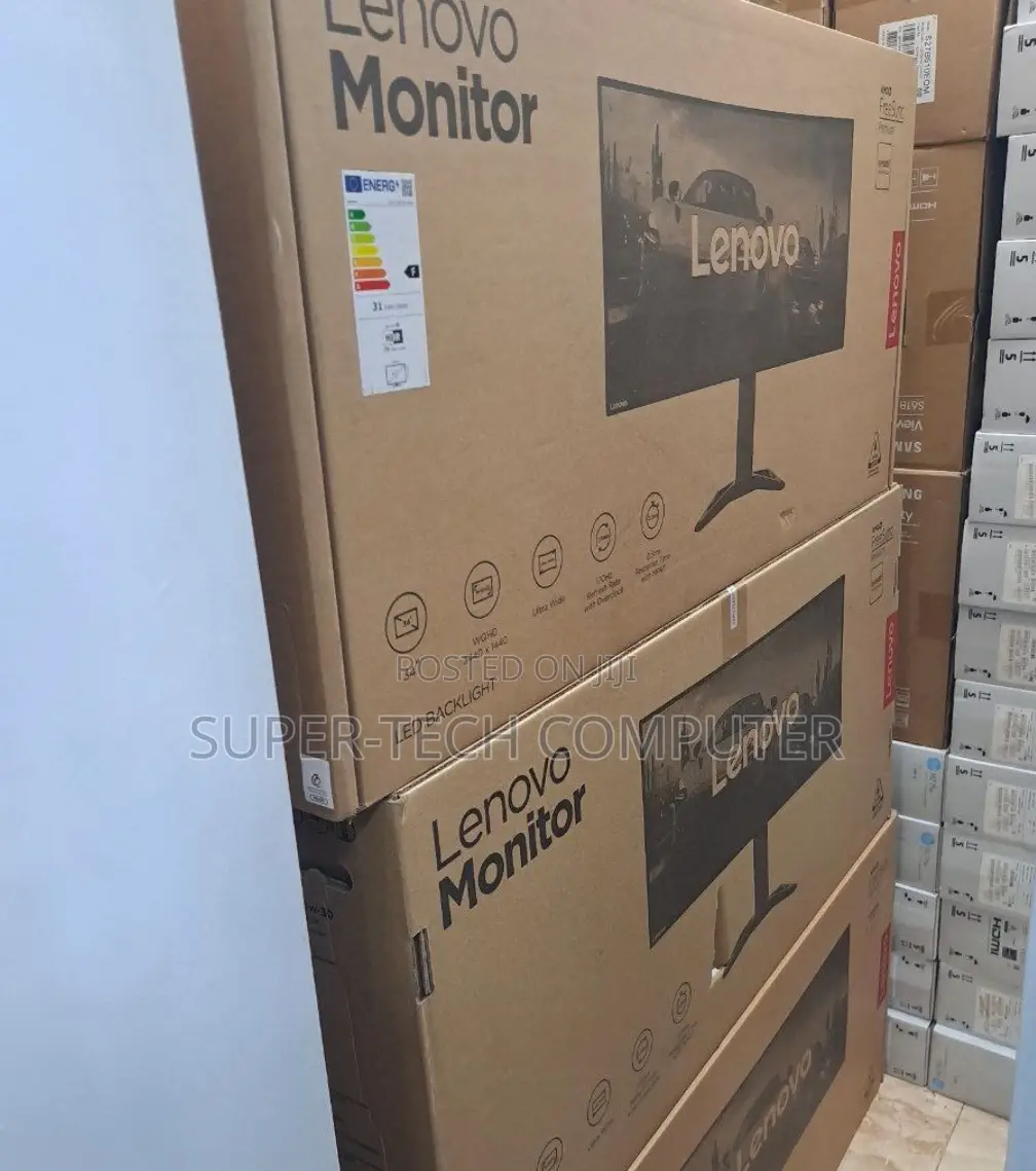 Brand New With Cartoon 34 Inch Monitor