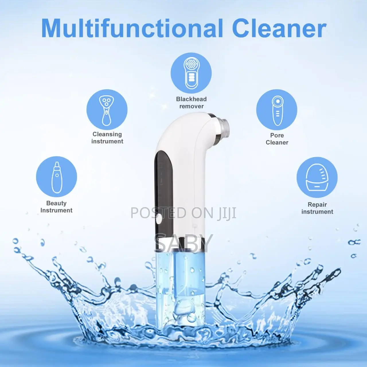 An Electric Blackhead Facial Cleanser