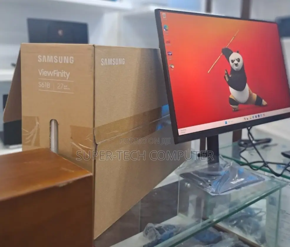 Brand New With Cartoon 27' Samsung Monitor