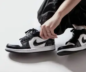 Photo - Nike Air Jordan 1 Low Panda High Quality Sneakers Shoes 