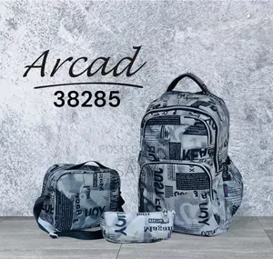 3pcs Arcad Backpack