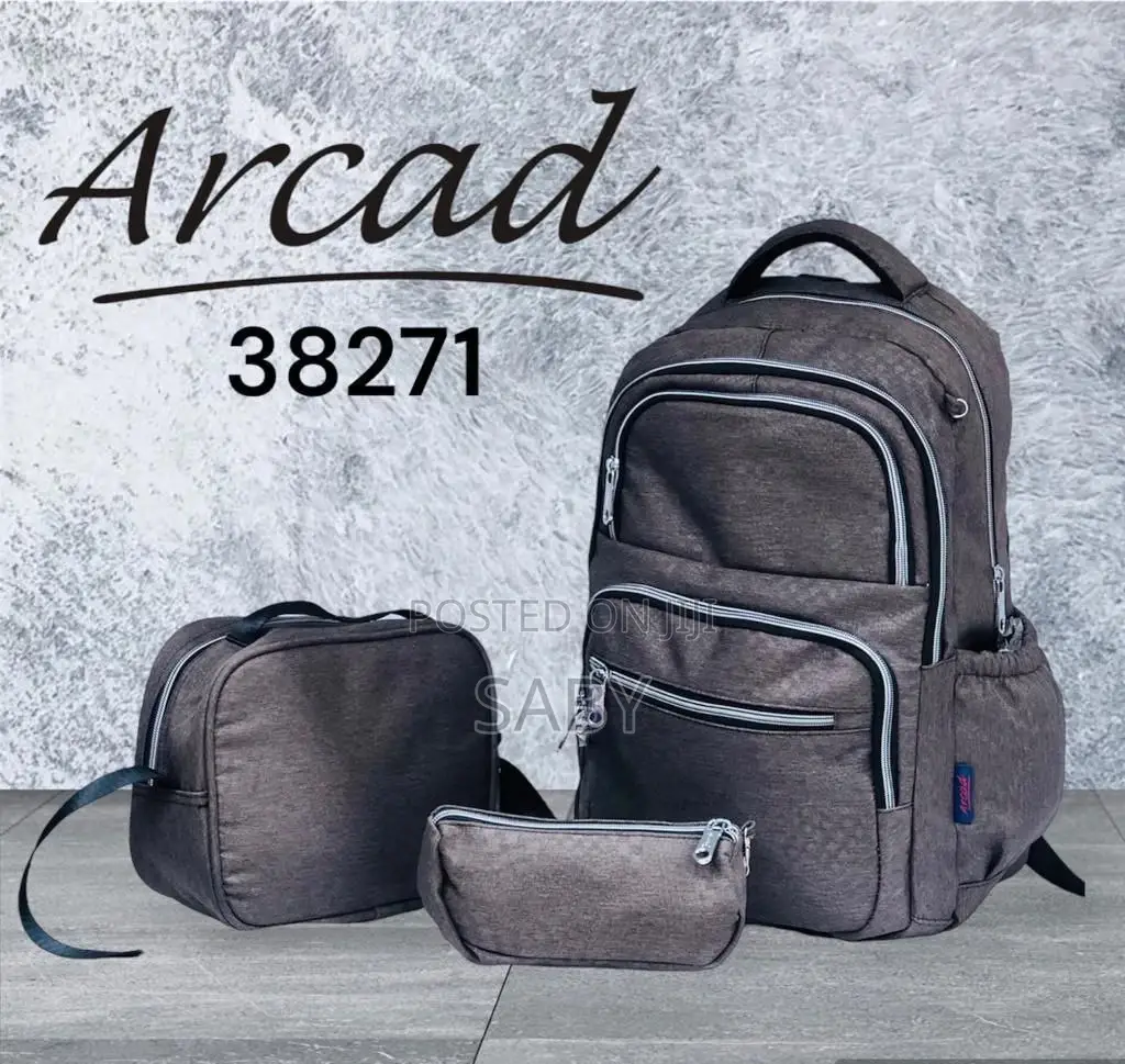 3pcs Arcad Backpack