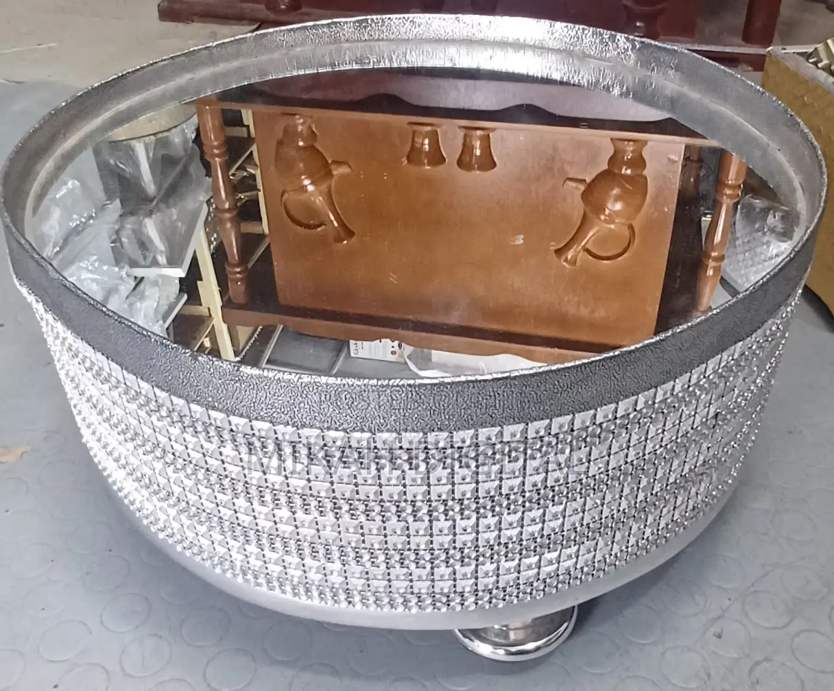 Golden Silver Circular Rekebot ከነ ሙሉ እቃው