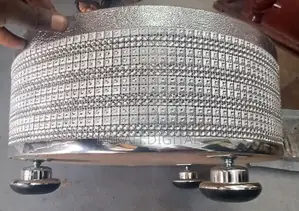 Golden Silver Circular Rekebot ከነ ሙሉ እቃው