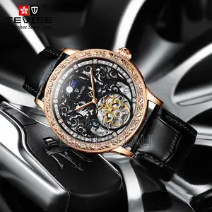 Tevise Luxury Leather Watch