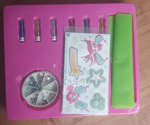 Trendy Girl Glittery Gem Tattoos Kit