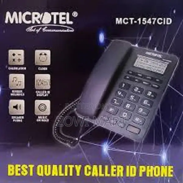 Microtel Landline Phone Model Mct-1547cid