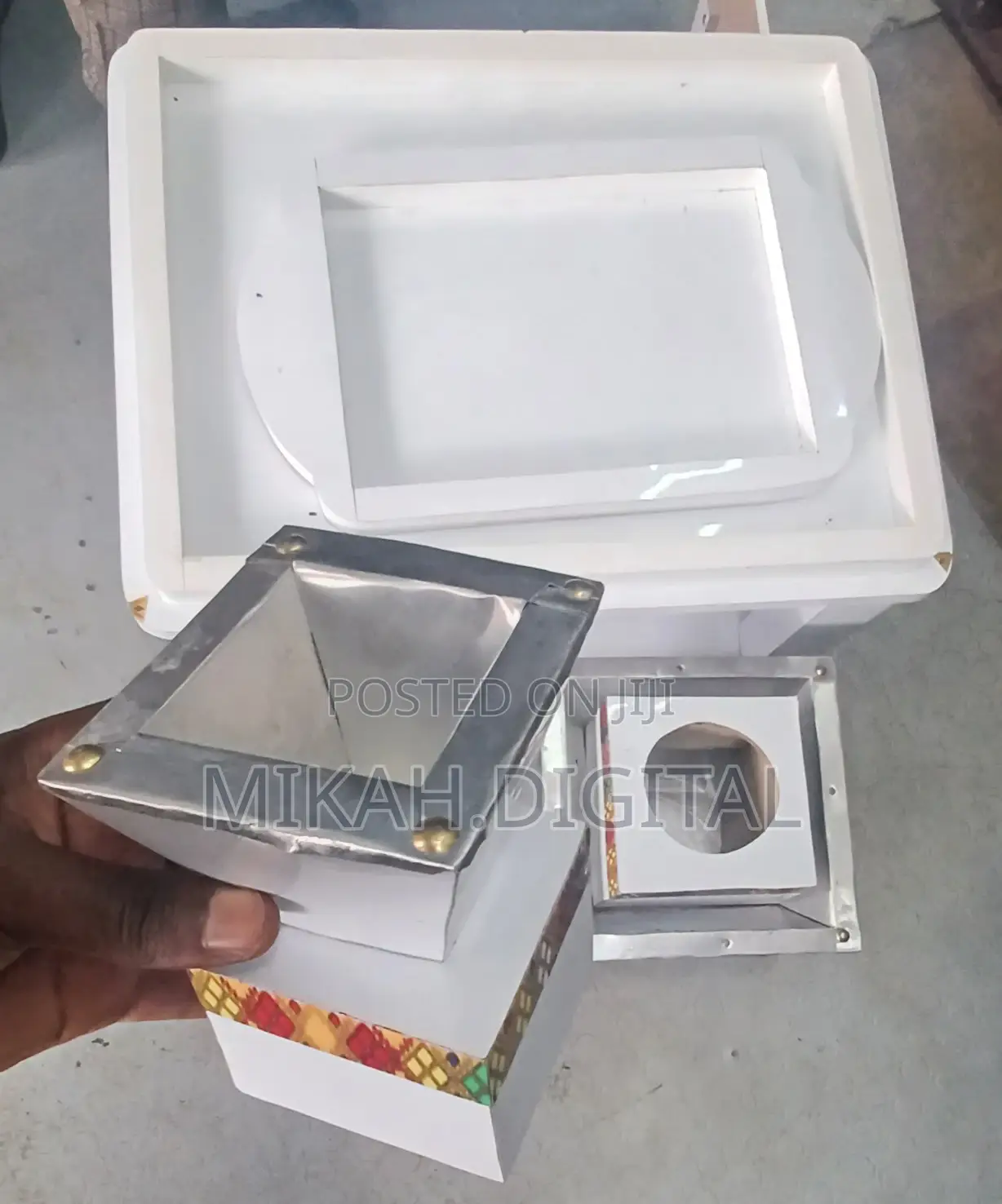 Glossy Washable Coffee Rekebot With Sticker Decorations