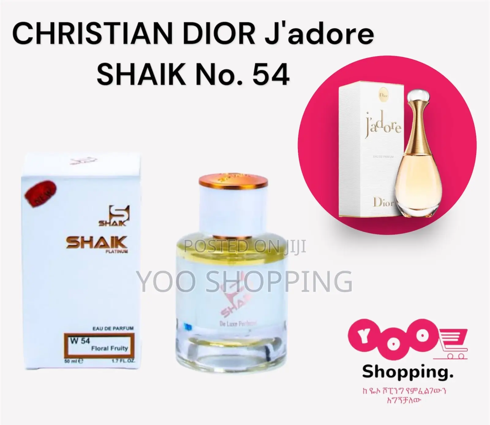 Shaik Christian Dior J’Adore No.54 Womens Perfumes