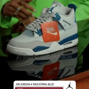 Air Jordàn 4 Retro Military Blue Master Quality Shoes