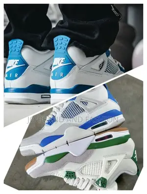 Air Jordàn 4 Retro Military Blue Master Quality Shoes