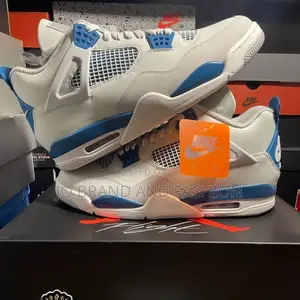 Air Jordàn 4 Retro Military Blue Master Quality Shoes