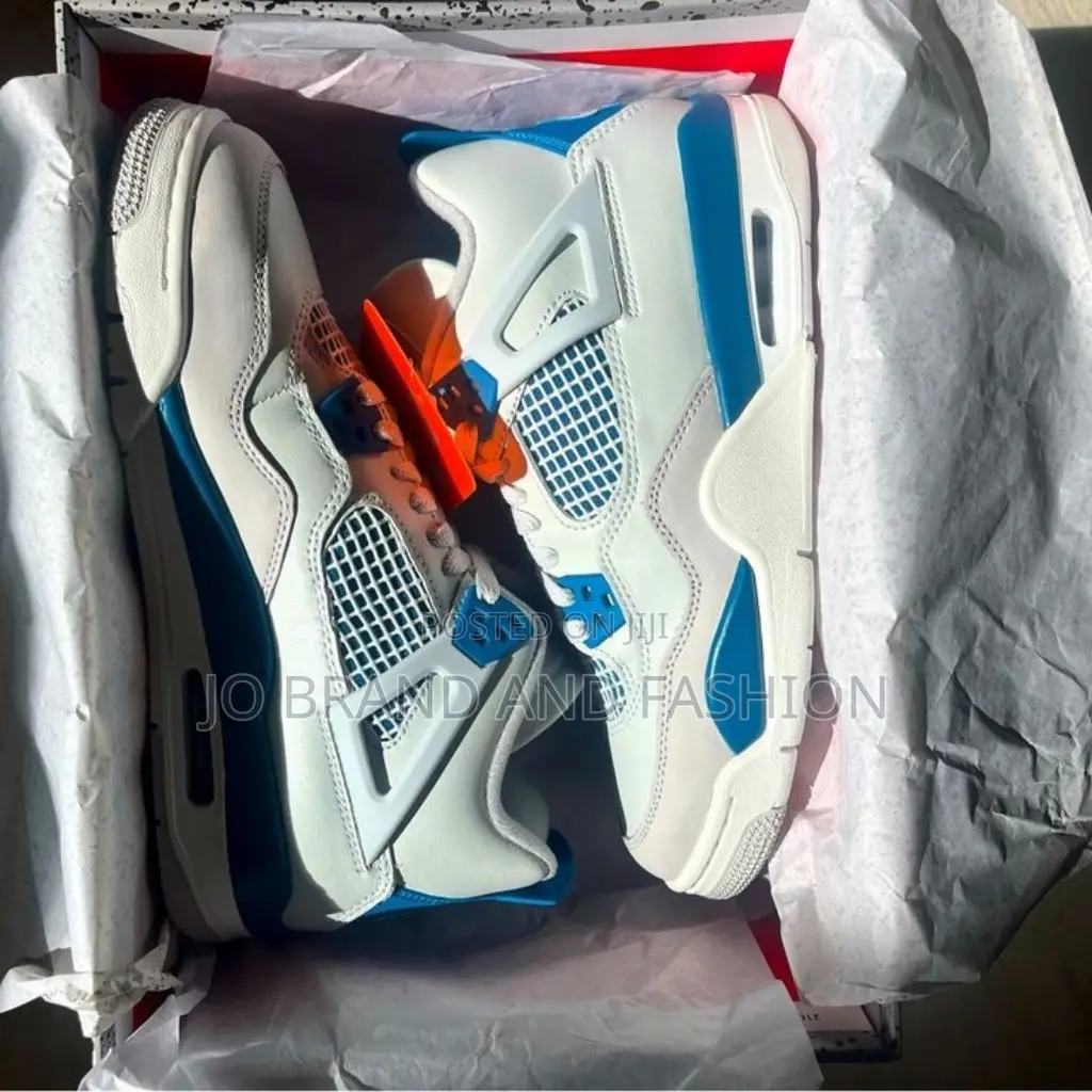 Air Jordàn 4 Retro Military Blue Master Quality Shoes