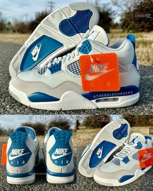 Air Jordàn 4 Retro Military Blue Master Quality Shoes