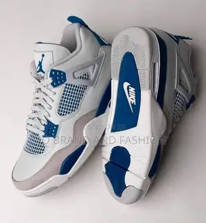 Air Jordàn 4 Retro Military Blue Master Quality Shoes