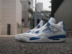 Air Jordàn 4 Retro Military Blue Master Quality Shoes