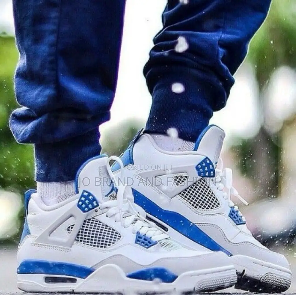 Air Jordàn 4 Retro Military Blue Master Quality Shoes