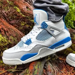 Air Jordàn 4 Retro Military Blue Master Quality Shoes