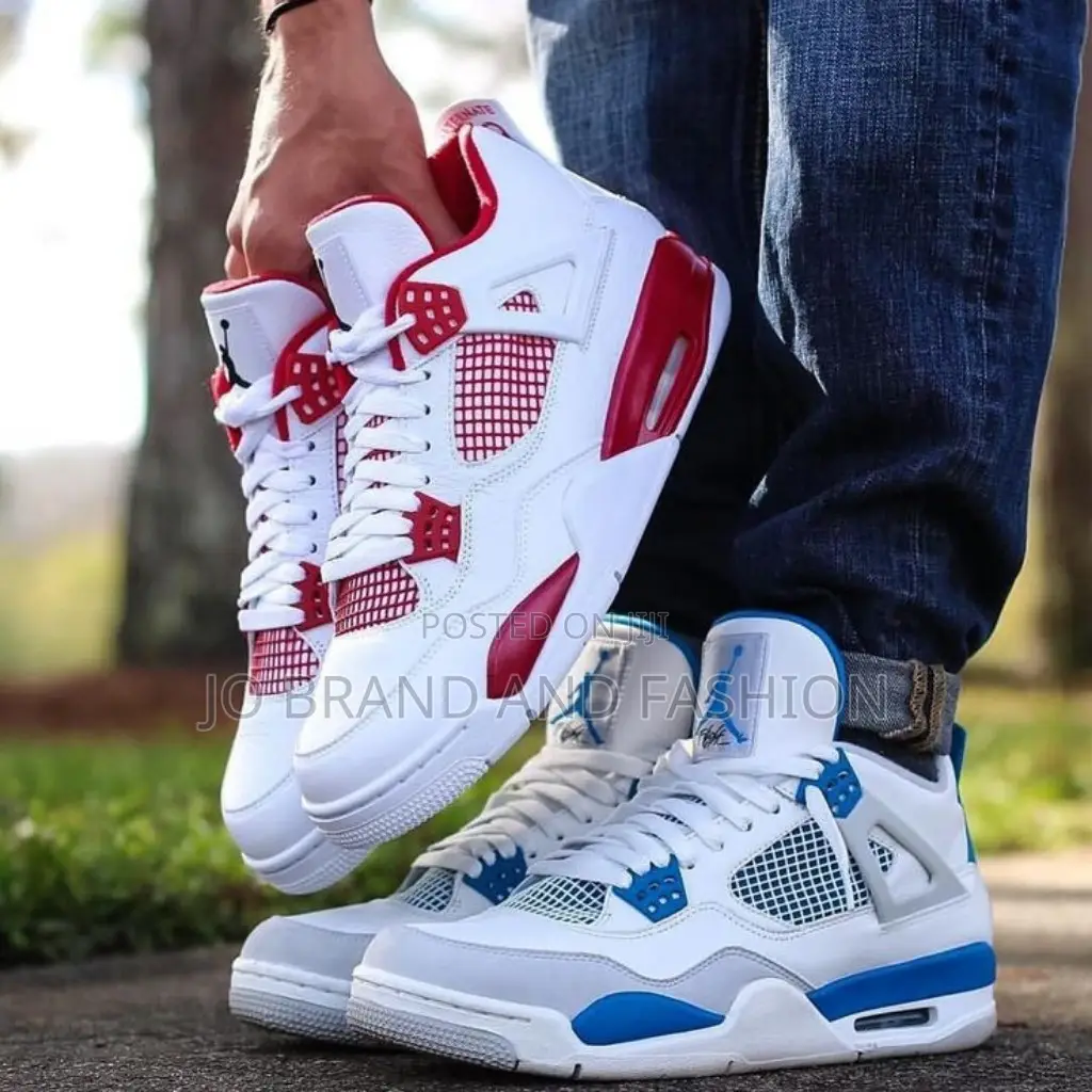 Air Jordàn 4 Retro Military Blue Master Quality Shoes