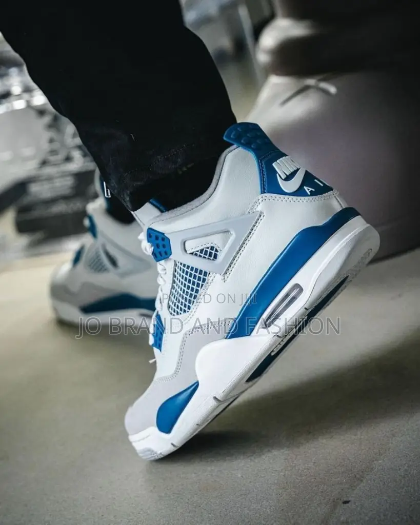 Air Jordàn 4 Retro Military Blue Master Quality Shoes