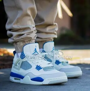 Air Jordàn 4 Retro Military Blue Master Quality Shoes