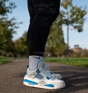 Air Jordàn 4 Retro Military Blue Master Quality Shoes