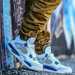 Air Jordàn 4 Retro Military Blue Master Quality Shoes