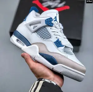 Air Jordàn 4 Retro Military Blue Master Quality Shoes