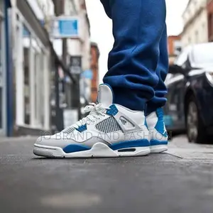 Air Jordàn 4 Retro Military Blue Master Quality Shoes